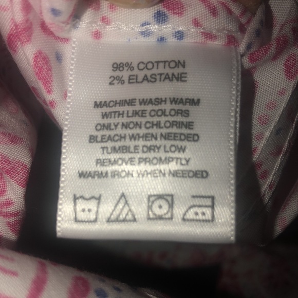 Women’s Foxcroft Button Down Shirt. Size LargevNWT - Picture 7 of 7